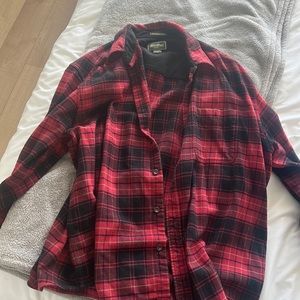 Eddie Bauer Long Sleeve Flannel - Size XL